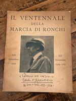 Il ventennale della Marcia di Ronchi. XII Settembre 1919 - XII Settembre 1939 - XVII
