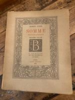 Somme typographique. PREMIER volume: les origines. DEUXIEME volume: l' atelier et le materiel, 62 figures