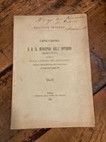 Discorso di S. E. il Ministro del Tesoro (Giolitti) pronunziato alla Camera dei Deputati nella discussione del bilancio (seconda tornata del 21 giugno 1901)