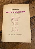 Ariette d' Arlecchino. Disegni di Guido Polo