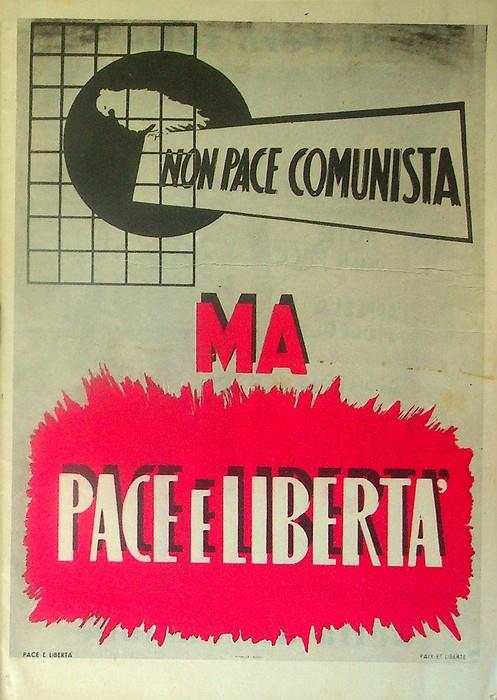 Non pace comunista ma pace e libertagrave