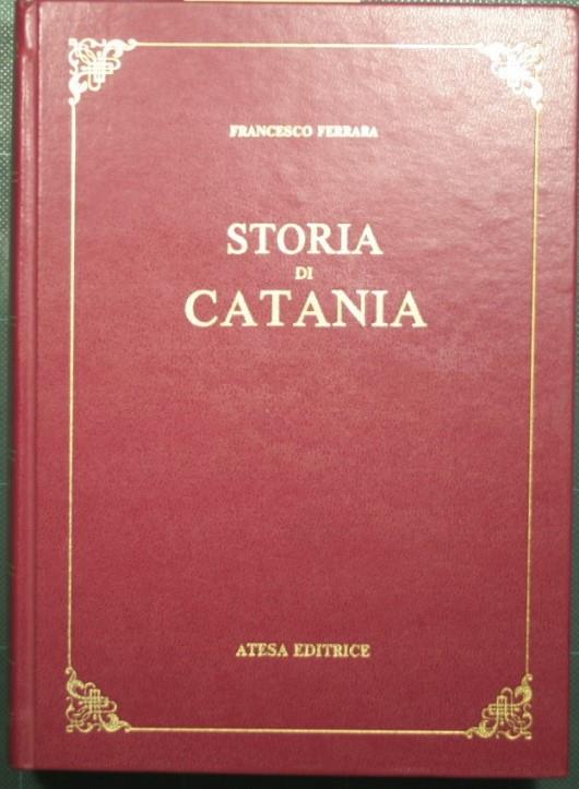 Storia di Catania - Francesco Ferrara - copertina