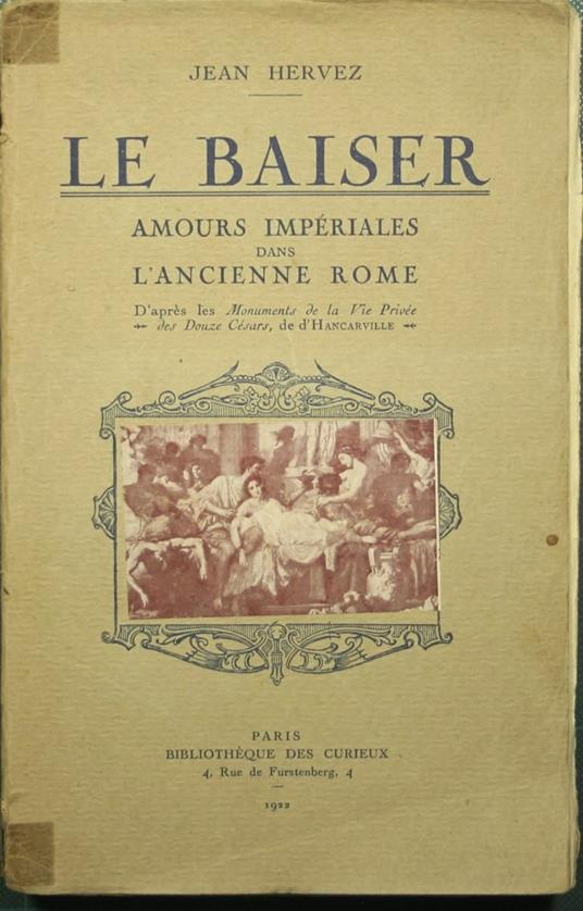 Le baiser - Baisers Imperiaux a Rome - copertina
