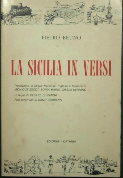 Sicilia in versi - Pietro Bruno - copertina