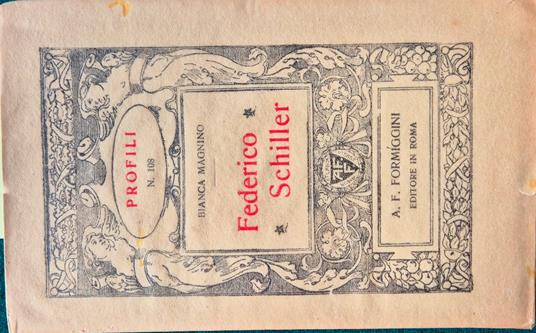 Federico Schiller - copertina