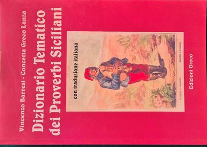Dizionario tematico dei proverbi siciliani - copertina