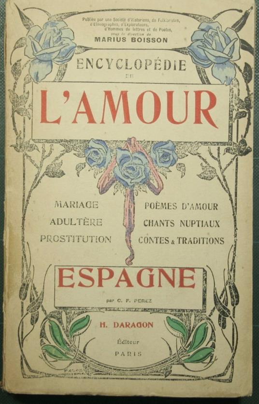 Encyclopedie de l'amour - Espagne - copertina