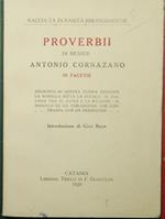 Proverbii di Messer Antonio Cornazano in facetie