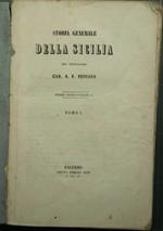 Storia generale della Sicilia del professore Cav. A. F. Ferrara - Voll. I/III-V/VII