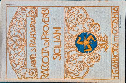 Raccolta di proverbi siciliani - copertina