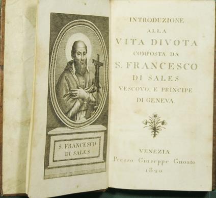 Introduzione alla vita divota - (san) Francesco di Sales - copertina