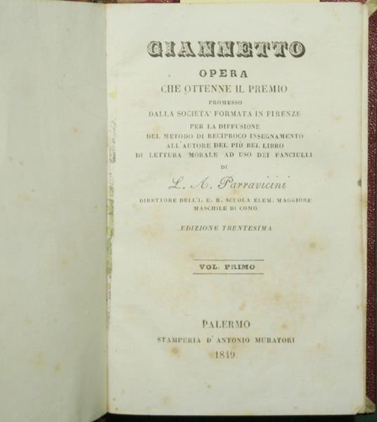 Giannetto - A. Parravicini - copertina