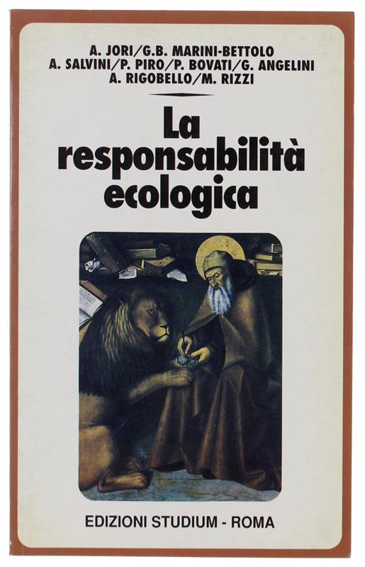RESPONSABILLITA' ECOLOGICA - copertina