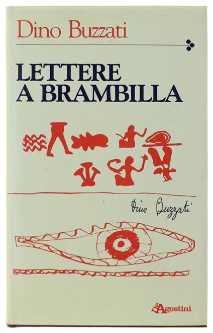 LETTERE A BRAMBILLA. - Dino Buzzati - copertina