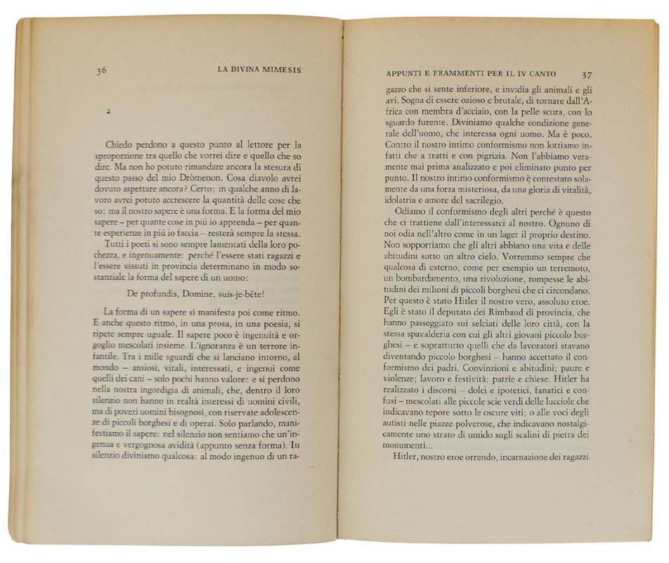 DIVINA MIMESIS (1a edizione)