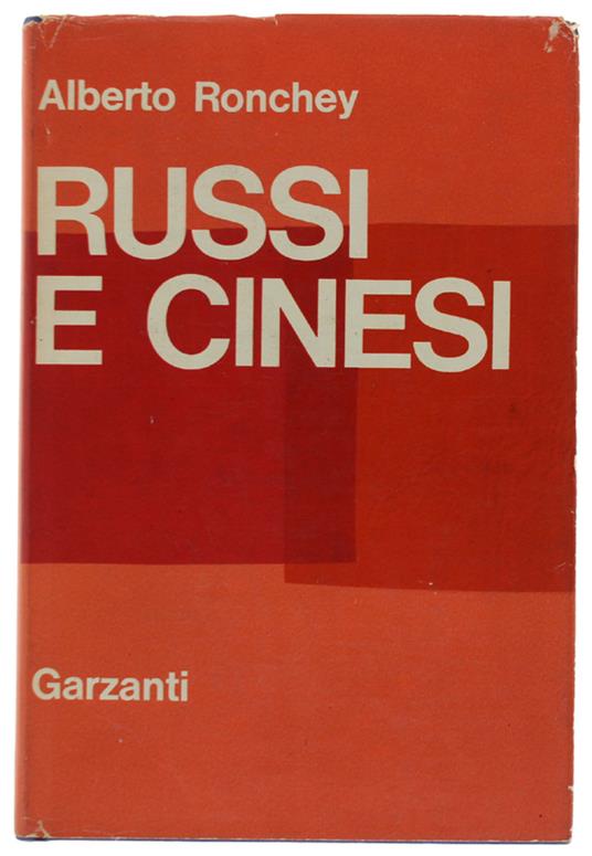 RUSSI E CINESI. - Alberto Ronchey - copertina