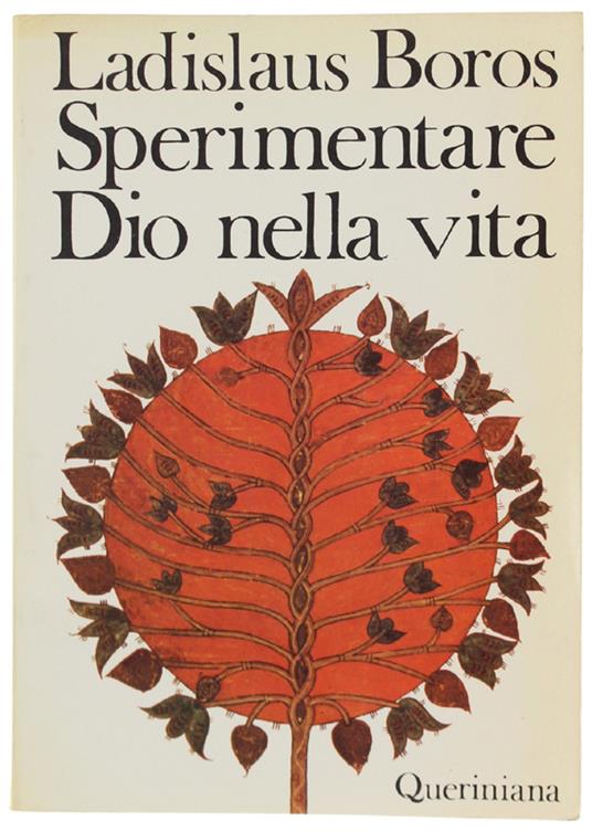 SPERIMENTARE DIO NELLA VITA - Ladislaus Boros - copertina