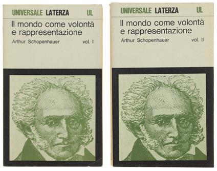 Il MONDO COME VOLONTA' E RAPPRESENTAZIONE. Introduzione di Cesare Vasoli - Arthur Schopenhauer - copertina