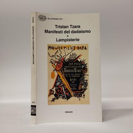Manifesti del dadaismo e Lampisterie - Tristan Tzara - copertina