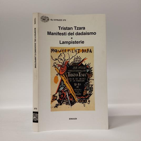 Manifesti del dadaismo e Lampisterie - Tristan Tzara - copertina