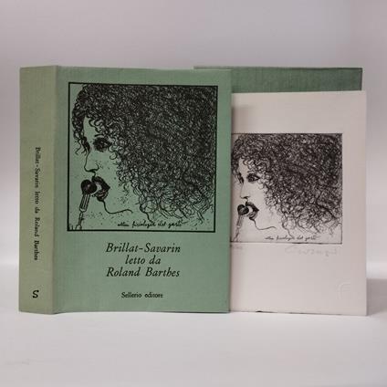 Brillat-Savarin letto da Roland Barthes (incisione di Bruno Caruso) - Roland Barthes - copertina