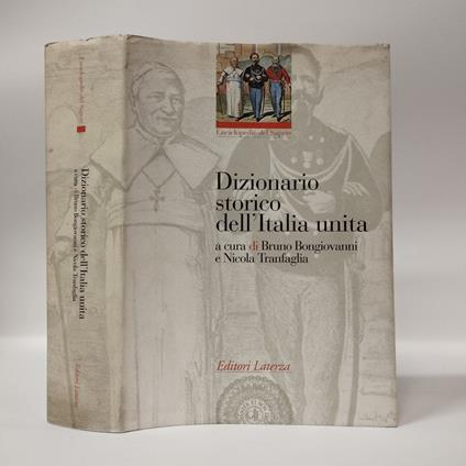 Dizionario storico dell'Italia unita - copertina