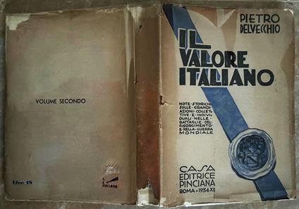 Il Valore Italiano. Volume Secondo - Pietro Lovecchio - copertina
