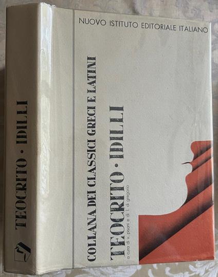 Idilli - Teocrito - copertina