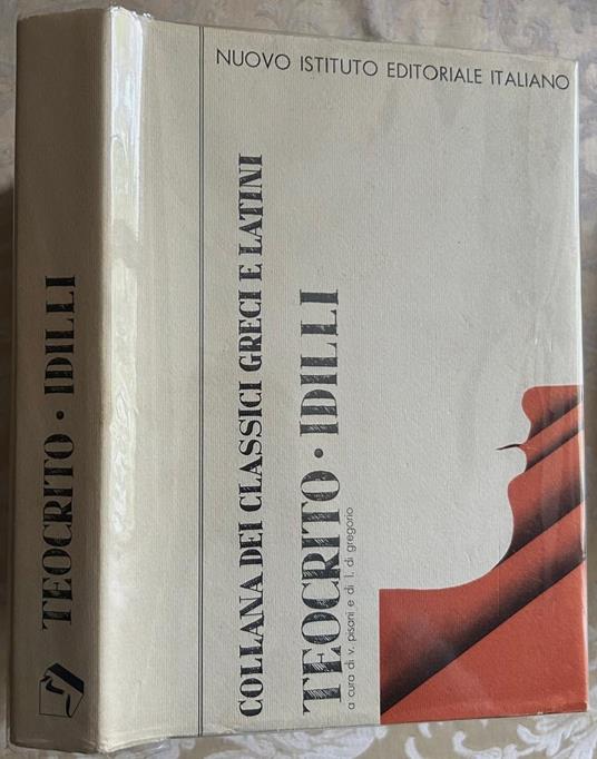 Idilli - Teocrito - copertina