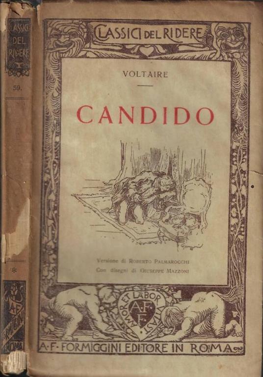 Candido - Voltaire - copertina