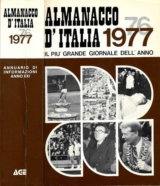 Almanacco d'Italia 1977 - copertina