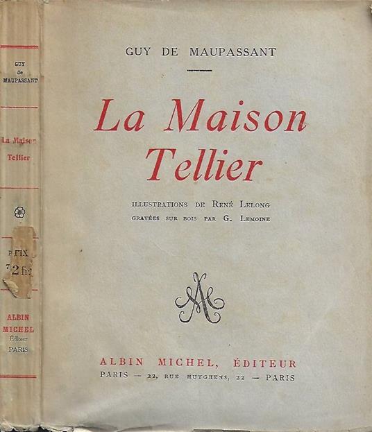 La Maison Tellier - Guy de Maupassant - copertina