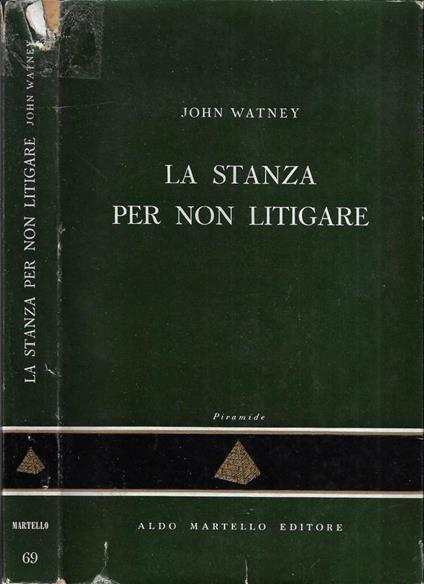 La stanza per non litigare - John Watney - copertina