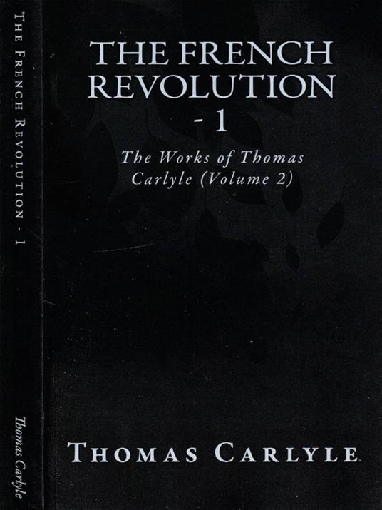 The french revolution vol 1 - Thomas Carlyle - copertina