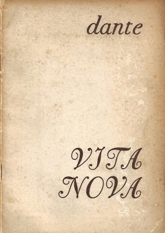 Vita Nova - copertina