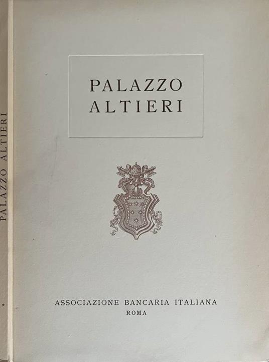 Palazzo Altieri - copertina