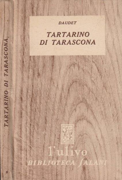 Tartarino di Tarascona - Alphonse Daudet - copertina