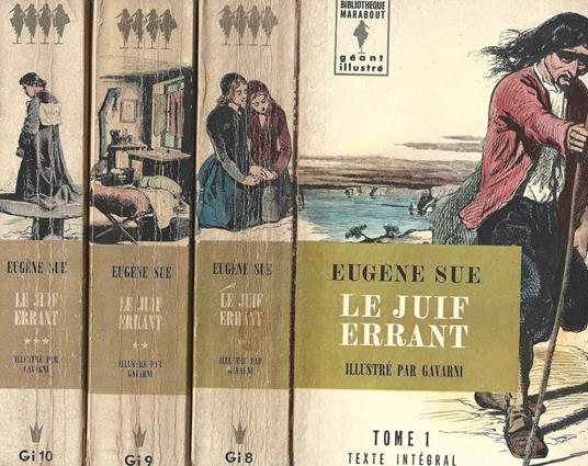 Le juif errant - Eugène Sue - copertina