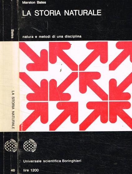 La storia naturale - Marston Bates - copertina
