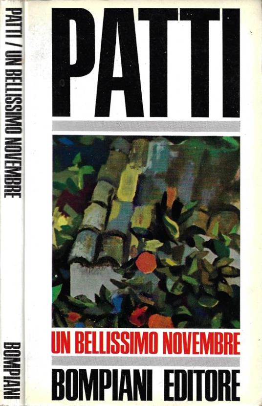 Un bellissimo novembre - Ercole Patti - copertina