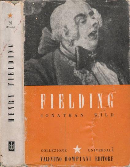 Jonathan Wild - Henry Fielding - copertina