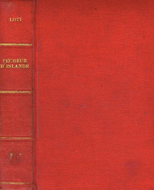 Pècheur d'Islande - Pierre Loti - copertina