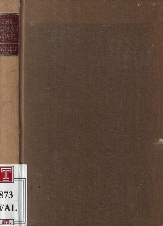 The roman novel - copertina