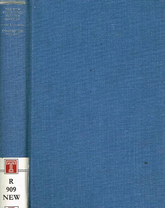 The new Cambridge modern history. Vol.XIII, Companion volume - Peter Burke - copertina