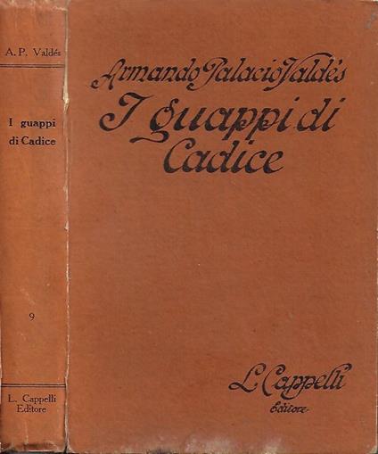 I guappi di Cadice - Armando Palacio Valdés - copertina