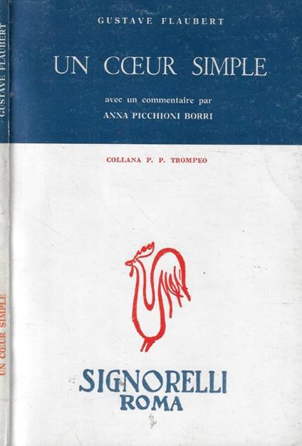 Un coeur simple - Gustave Flaubert - copertina