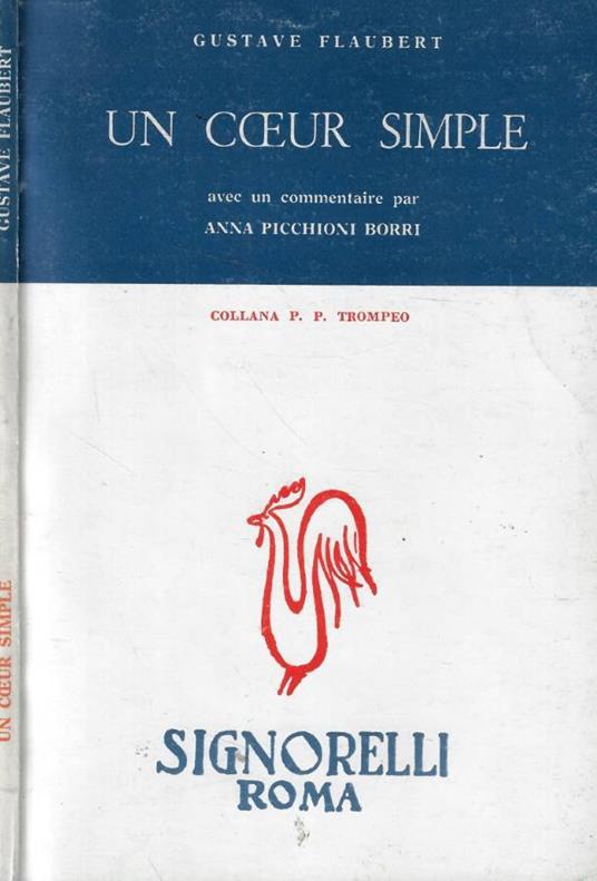 Un coeur simple - Gustave Flaubert - copertina