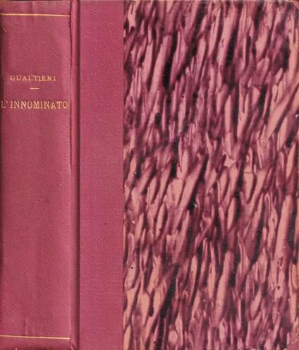 L' innominato, volume I - Luigi Gualtieri - copertina