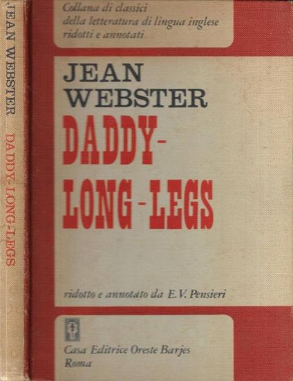 Daddy Long Legs - Jean Webster - copertina