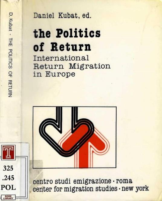 The politics of return - copertina